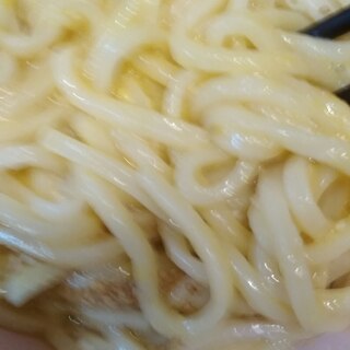 ごまドレかまたまうどん